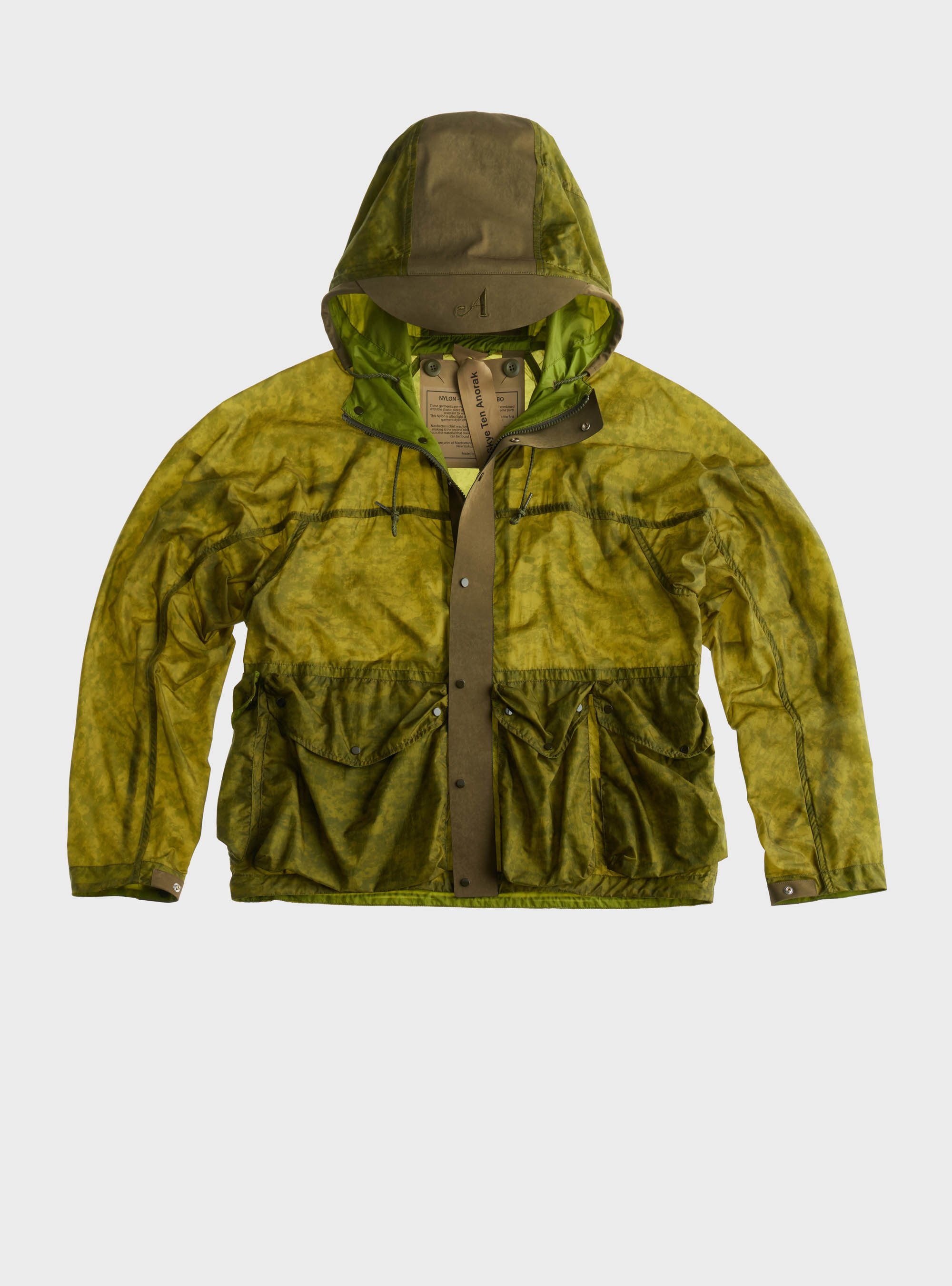 TEN C - SKYE TEN ANORAK - AWAKE Edit - Absinthe green - TEN C